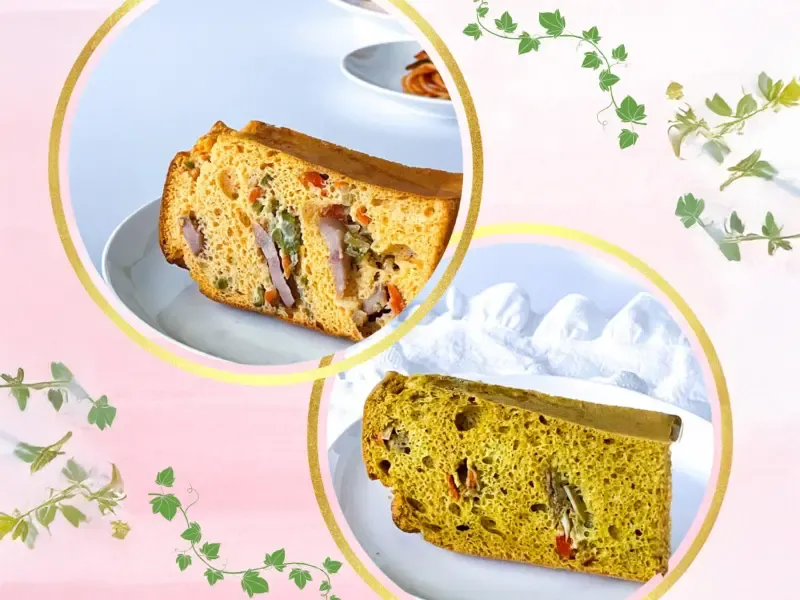 絹ふわり。 おまかせ米粉お食事シフォン4個セット